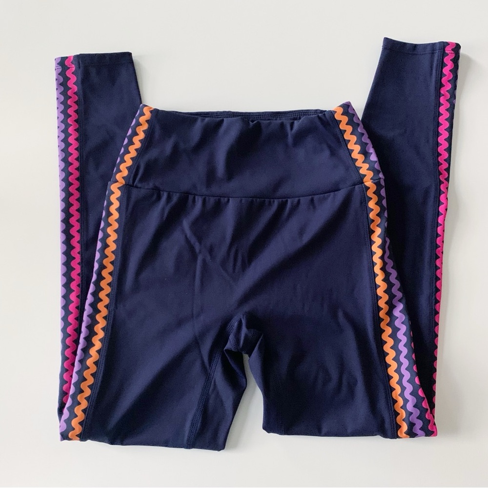 SSYS Ric Rac Inset Compression Leggings - Picture 4 of 8